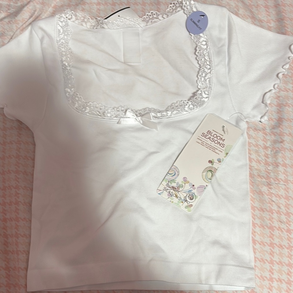 White Kids Top